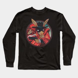 The Crimson Aardvenger Long Sleeve T-Shirt